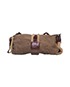 Flight Shearling Shoulder Bag, back view